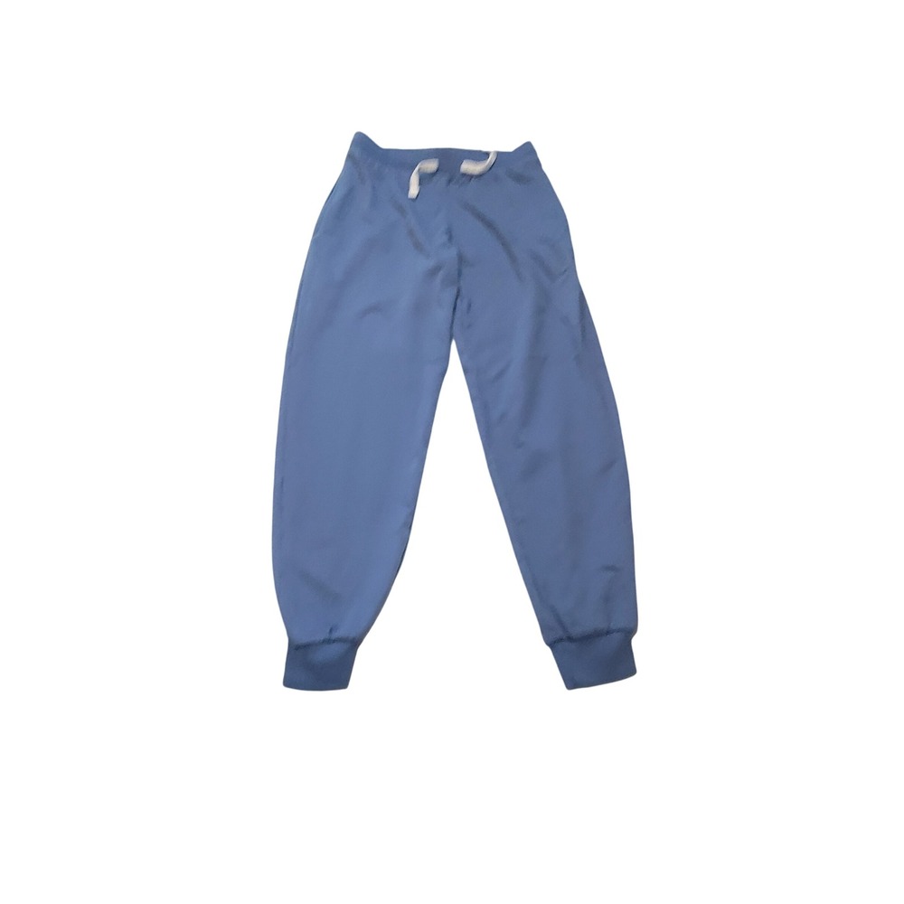 Real Essentials Boys Blue Fleece Jogger Sweatpants Size L 10-12 Loungewear